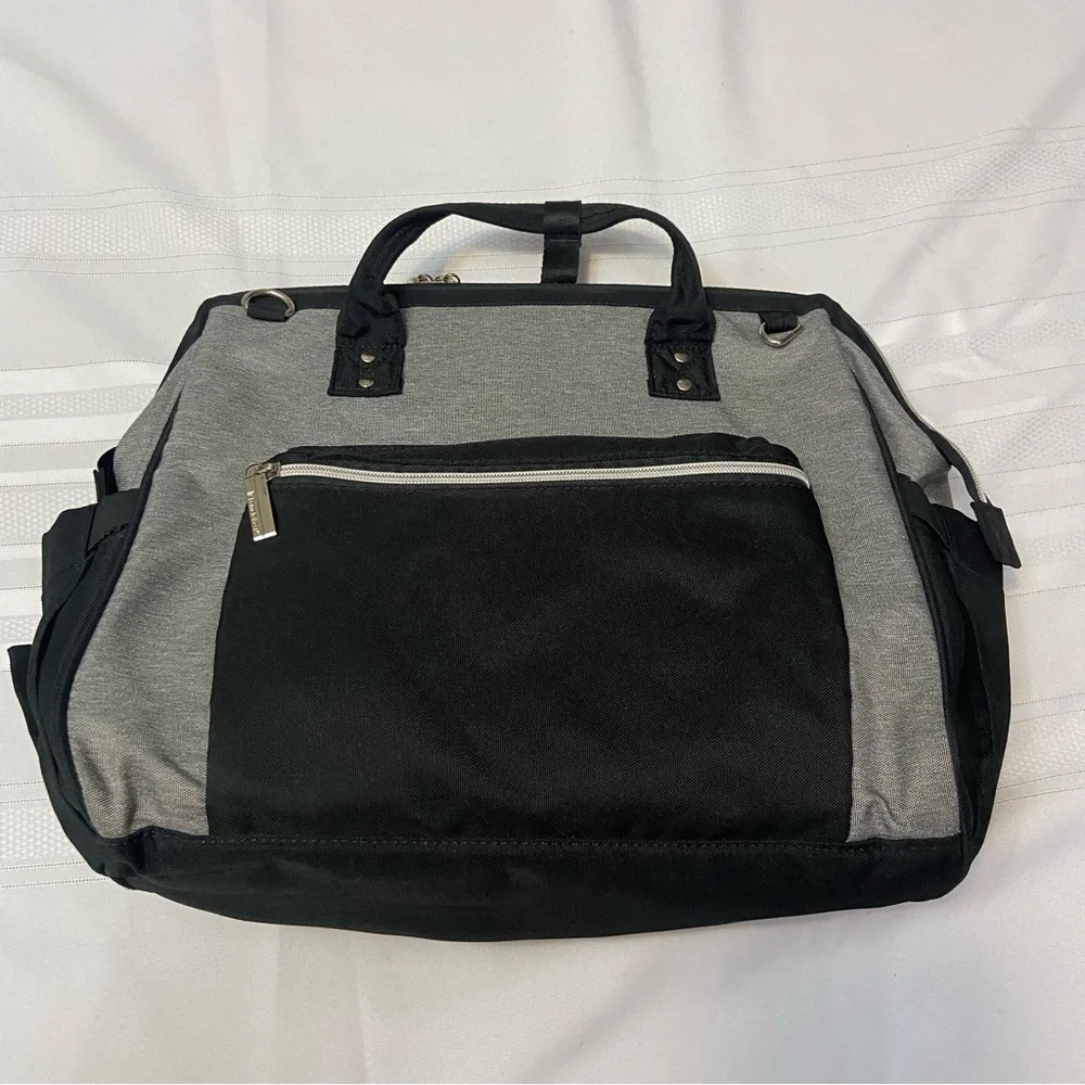 Baby Multi Compartment Tote Bag With Shoulder Strap